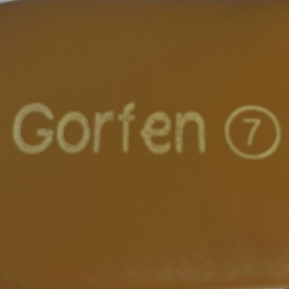 Gorfen Square Toe Flip Flop Sandals Womens Size 7 Tan - Picture 7 of 8